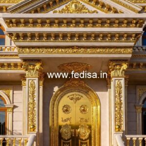 Luxury Hotel Front Design with Elegant Features No-3558