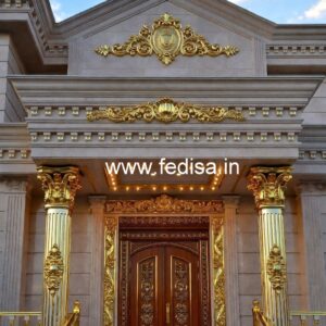 Luxury Hotel Exterior with Designer Facade No-3560