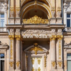 Stylish Luxury Hotel Elevation for Resorts No-3561
