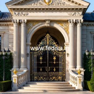 Elegant Luxury Hotel Front Facade Concepts No-3563