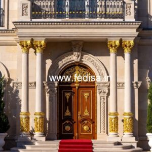 Luxury Hotel Exterior with Decorative Architecture No-3571