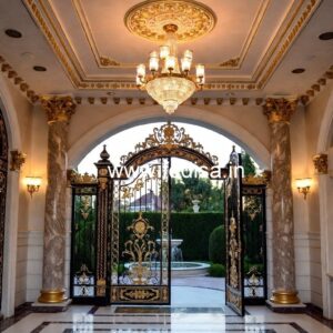 Modern Luxury Resort Front Elevation Design No-3572