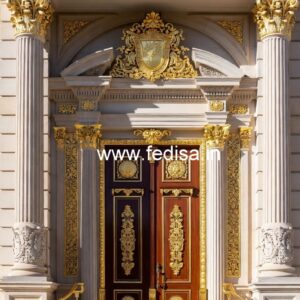 Contemporary Luxury Hotel Front Architecture No-3579
