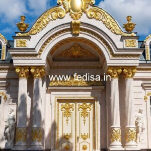 Luxury Hotel Exterior with Minimal Elegance No-3580