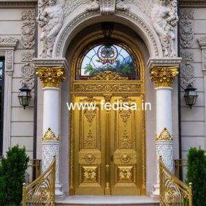 Elegant Hotel Main Gate Design for Premium Properties No-3603