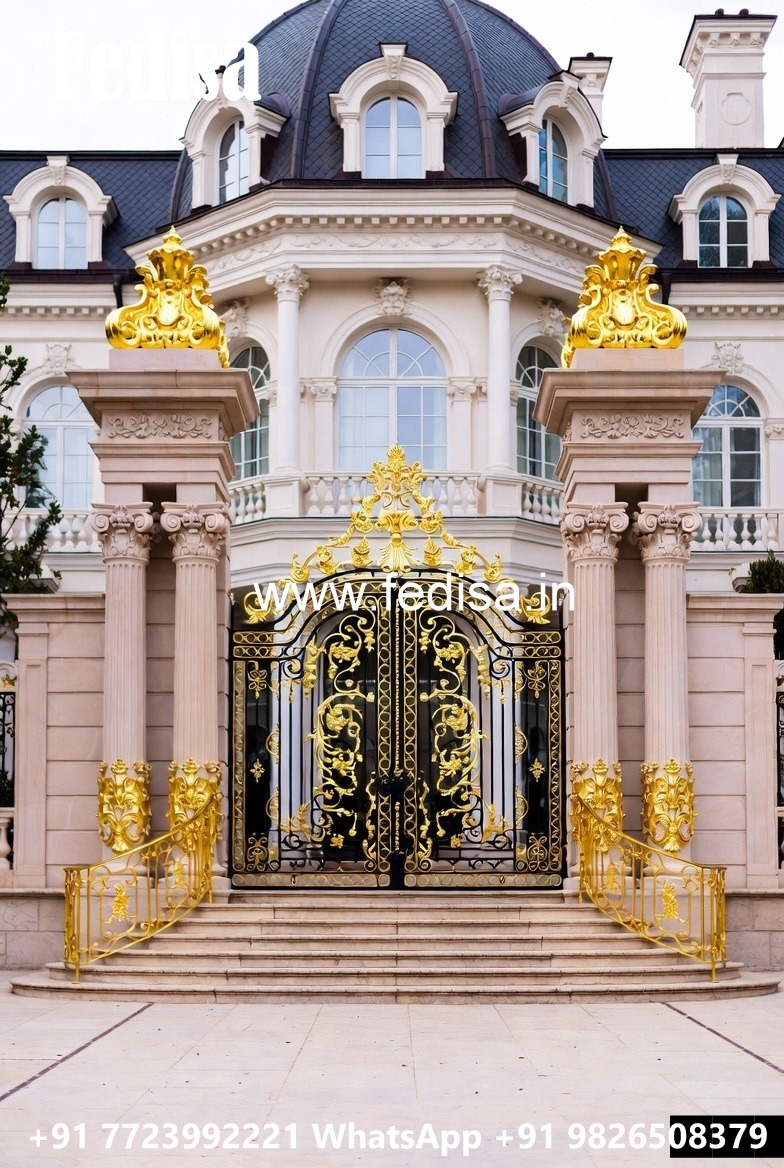 Beautiful Hotel Entrance Gate Design for Luxury Stay No-3619
