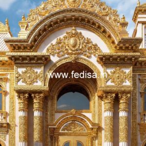 Elegant Resort Entrance Gate Design for Modern Hotels No-3632