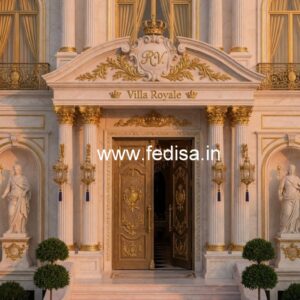 Hotel Entrance Gate Design with Traditional Touch No-3641