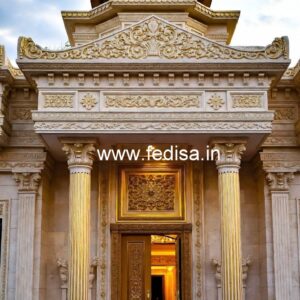 Luxury Hotel Main Gate Design with LED Lighting No-3643