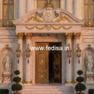 Hotel Entryway Gate Design for Premium Resorts No-3657