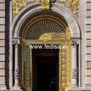 Modern Resort Entrance Gate Design for Luxury Stay No-3664