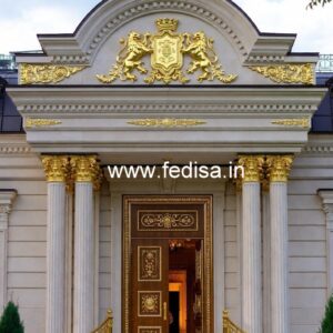 Resort Hotel Entrance Gate Design with Water Features No-3668