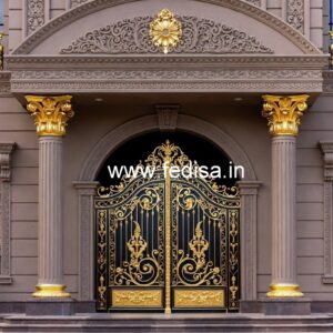 Hotel Entrance Gate Design with Modern Lighting Ideas No-3671