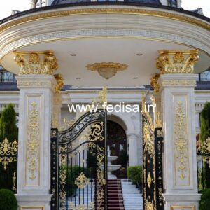 Premium Resort Entrance Gate Design for Luxury Hotels No-3673