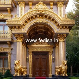 Hotel Entrance Gate Design for Boutique Resort No-3675