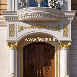 Modern Hotel Entrance Gate Design with Luxury Appeal No-3679