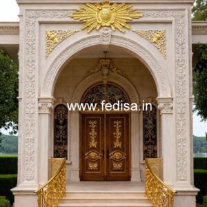 Grand Entrance Gate Design for Five Star Resort No-3681