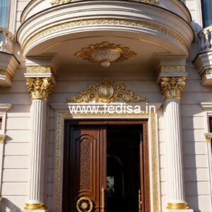 Modern Luxury Hotel Exterior Gate Design No-3683