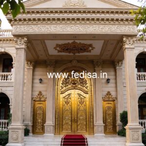 Hotel Exterior Entrance Gate Design with Grand Appeal No-3693