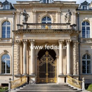 Premium Entrance Gate Design for Modern Resorts No-3696