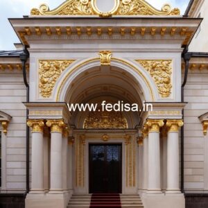 Hotel Entrance Gate Design with Premium Exterior Finish No-3697