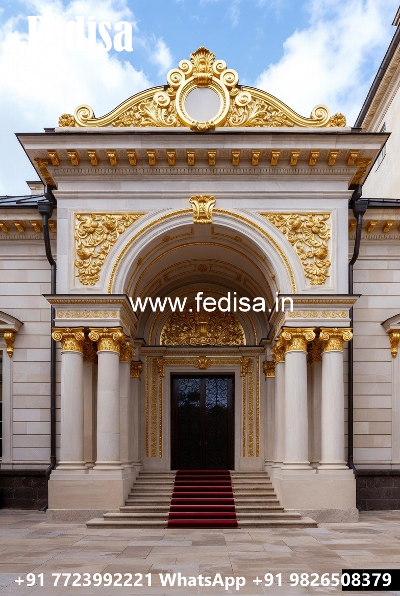 Hotel Entrance Gate Design with Premium Exterior Finish No-3697