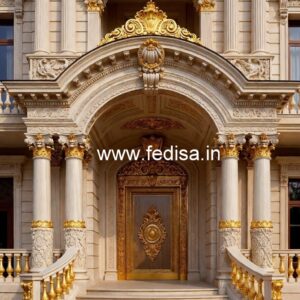 Elegant Hotel Front Gate Design with Modern Look No-3698