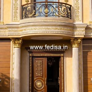 Elegant Hotel Exterior Elevation Design Concepts No-3706