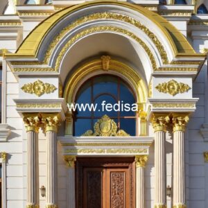 Premium Hotel Elevation Design for Luxury Resorts No-3707