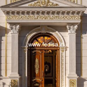 Elegant Resort Hotel Elevation Design Inspiration No-3730