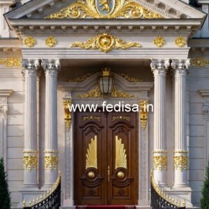 Hotel Exterior Elevation Design with Premium Lighting No-3736