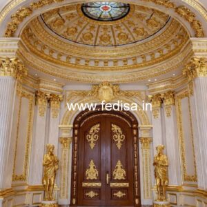 Grand Luxury Hotel Front Elevation Design No-3745