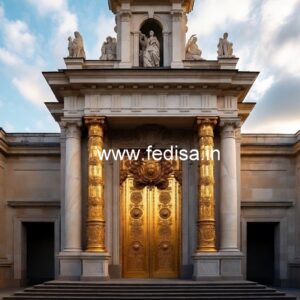 Hotel Front Elevation Design for Luxury Hospitality No-3749