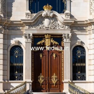 Elegant Hotel Exterior Design with Modern Features No-3752