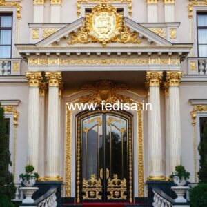 Hotel Exterior Front Design with Luxury Appeal No-3756