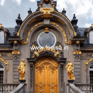 Premium Hotel Exterior Elevation for Urban Projects No-3759