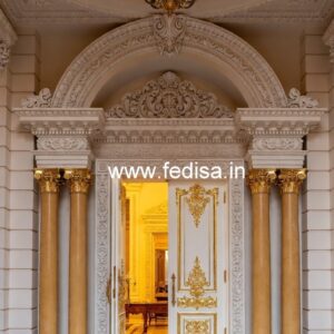 Luxury Hotel Architecture Front View Design No-3760