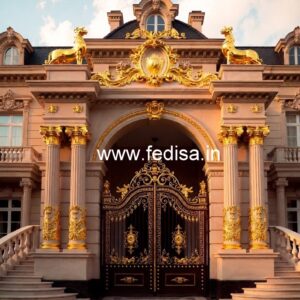 Grand Hotel Architecture Elevation Design No-3770