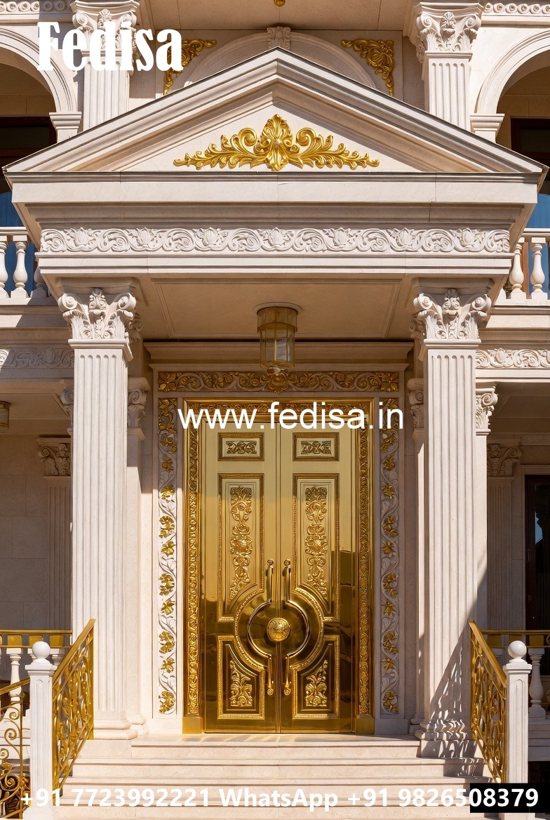 Elegant Hotel Exterior Design with Glass Panels No-3779