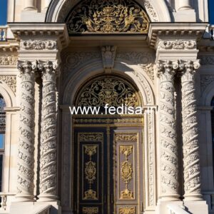 Hotel Elevation Design with Premium Entrance Style No-3784