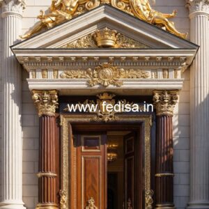 Elegant Hotel Exterior Front Design Concepts No-3790
