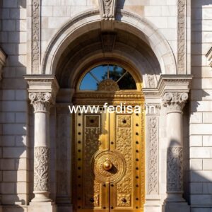 Contemporary Hotel Elevation Design with Lighting Effects No-3793