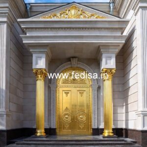 Luxury Hotel Front Elevation Design Concepts No-4005