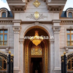 Stylish Luxury Hotel Elevation Architecture No-4016