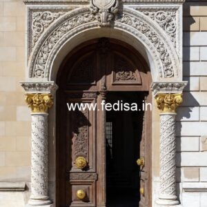 Luxury Hotel Facade with Modern Lighting No-4020
