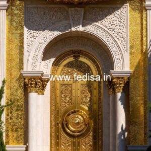 Premium Hotel Front Facade Design No-4028