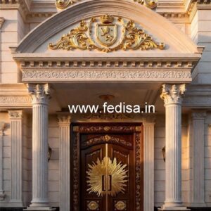 Modern Hotel Facade Design with Luxury Style No-4031