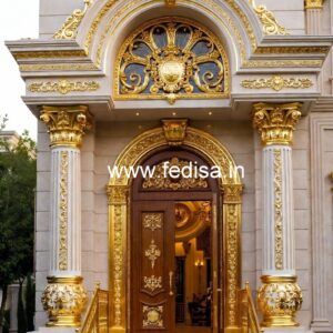 Stylish Luxury Hotel Front Architecture No-4037