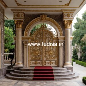 Luxury Hotel Exterior with Marble Finish No-4051