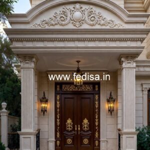 Luxury Resort Elevation with Elegant Lighting No-4090